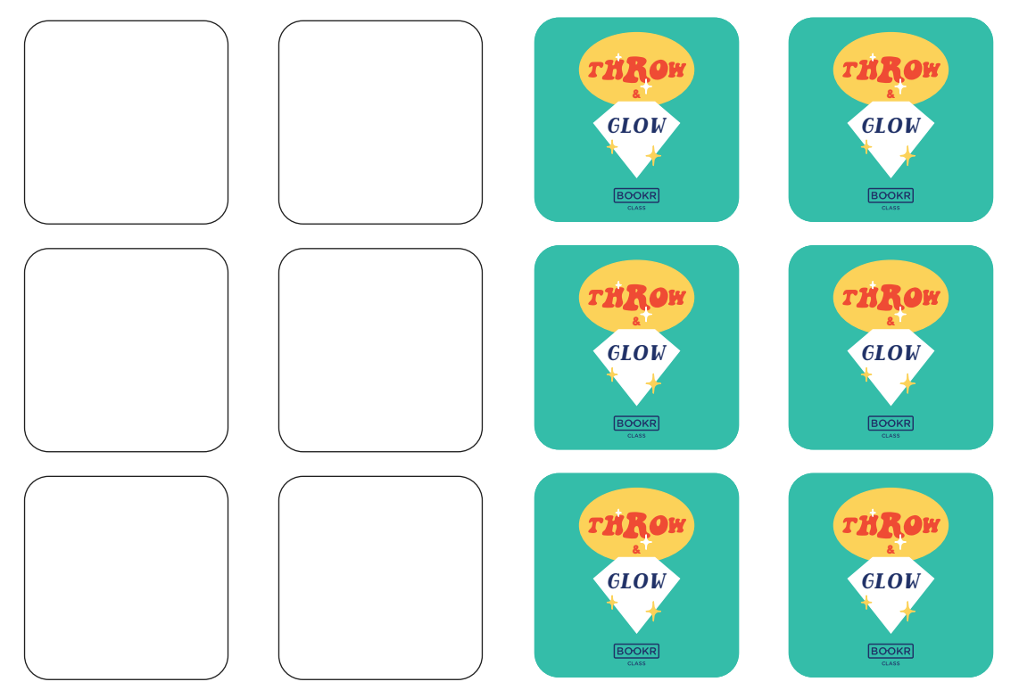 empty question card of throw and glow summer edition